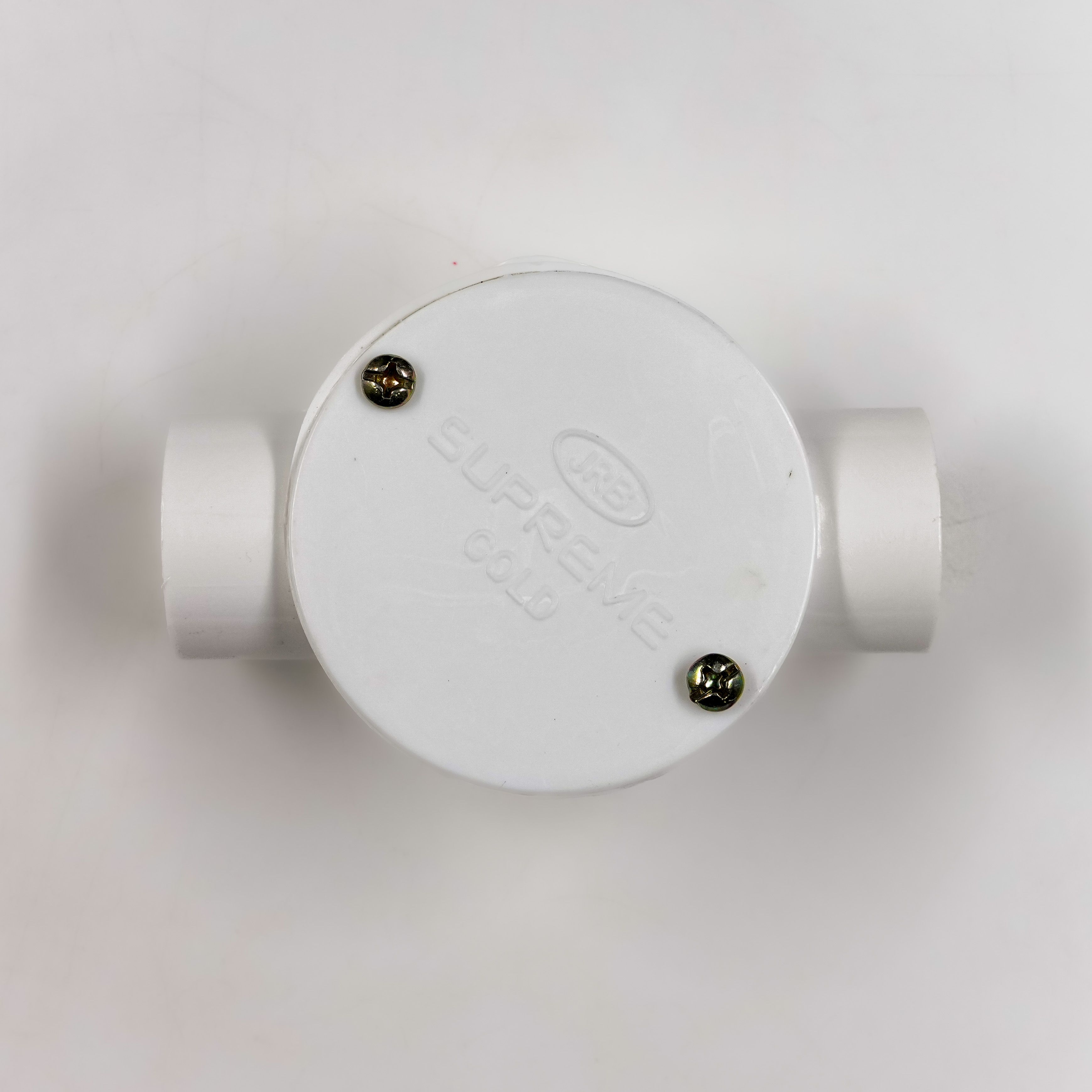 JRB Suppreme - 25Mm Conduit Junction Box 2 Way (White)